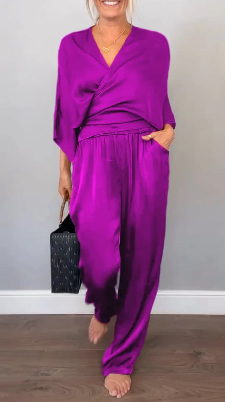 Vita | Casual V-Neck Set