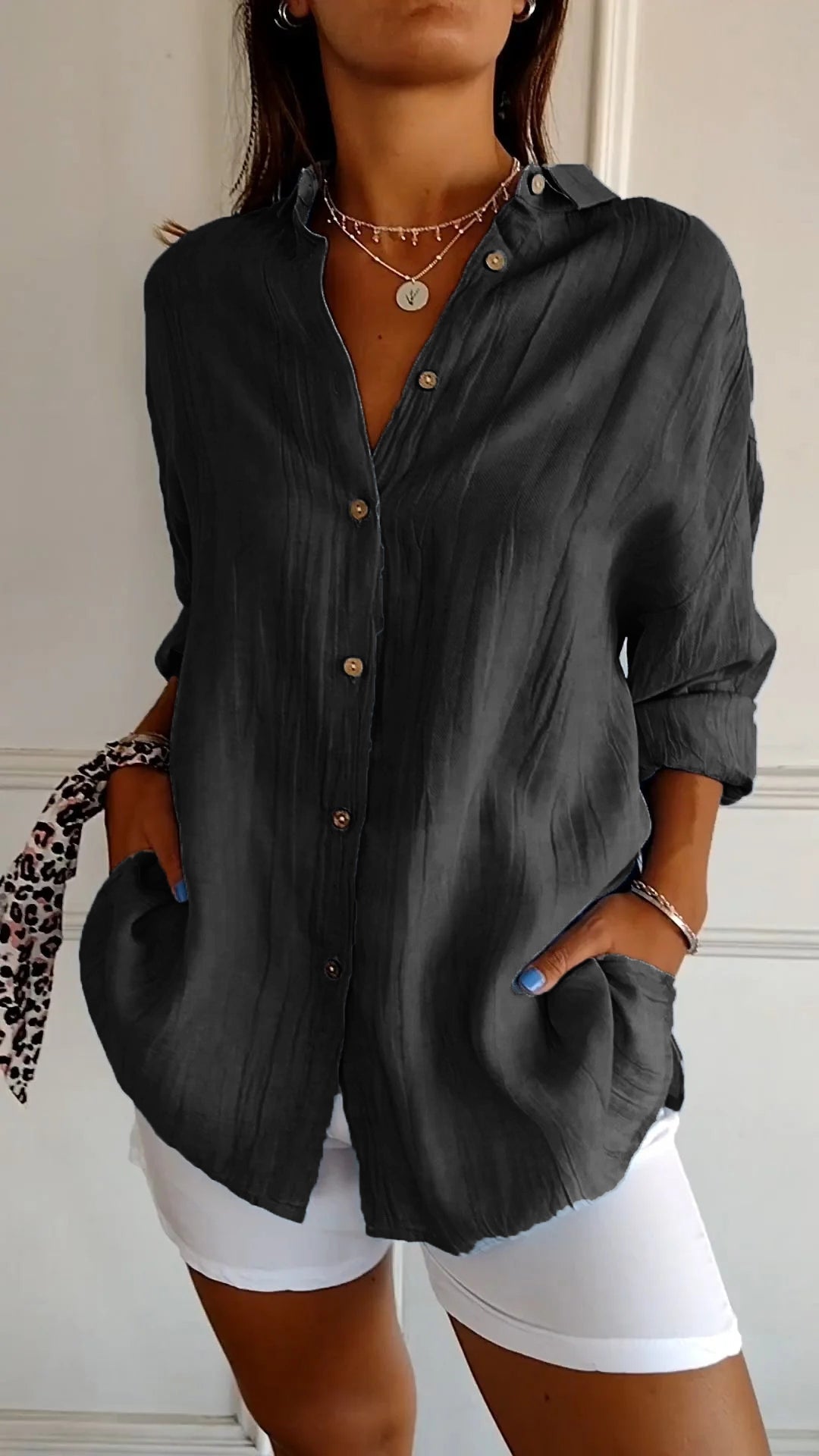 Emilie | Elegant Oversized Blouse
