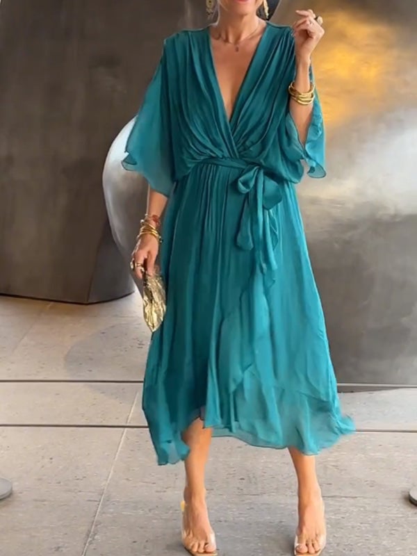 Syla | Cozy Flowing Maxi Dress