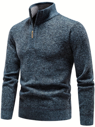 Elton | Casual Style Half-Zip Sweater