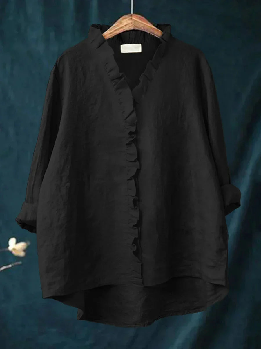 Shanela | Casual French Vintage Blouse