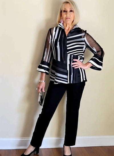 Mandy | Effortless Stripe Set