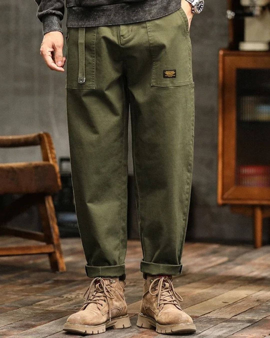 ADRIEN VINTAGE CARGO PANTS