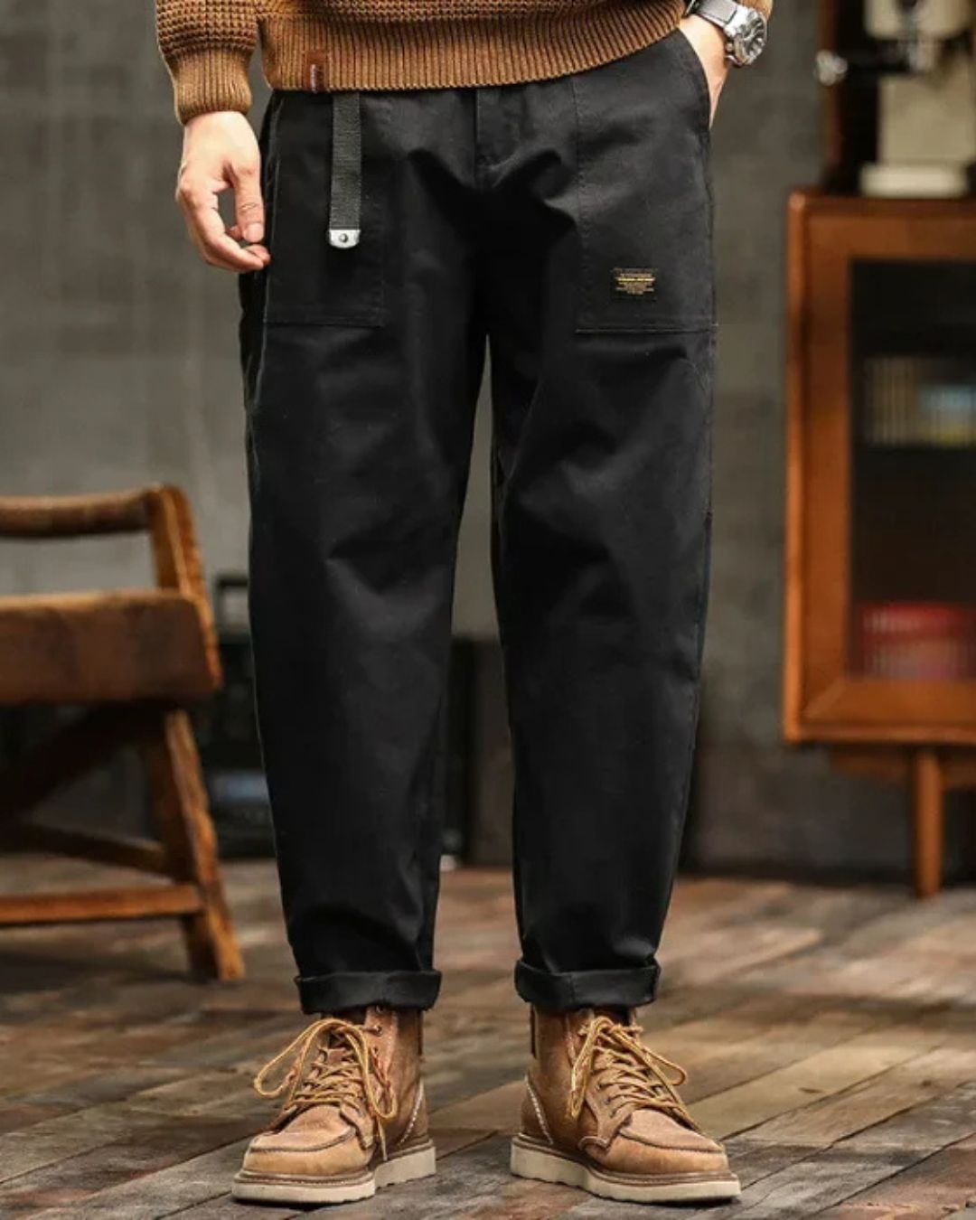 ADRIEN VINTAGE CARGO PANTS