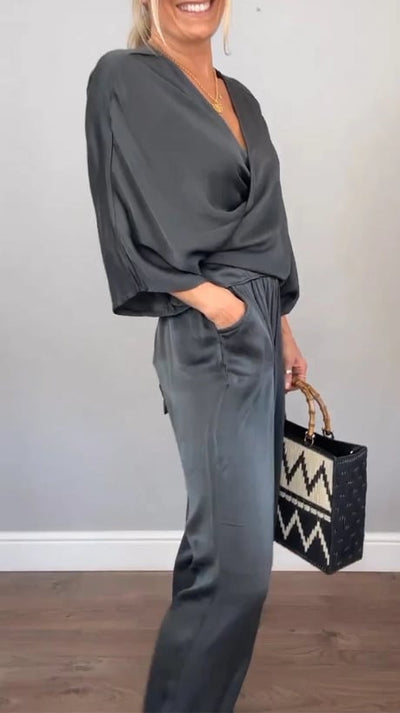 Vita | Casual V-Neck Set