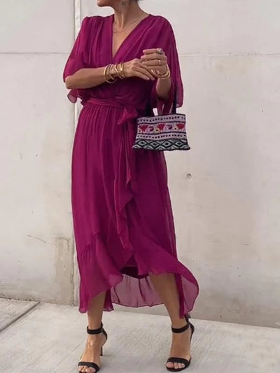 Syla | Cozy Flowing Maxi Dress