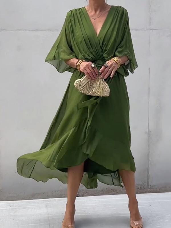 Syla | Cozy Flowing Maxi Dress