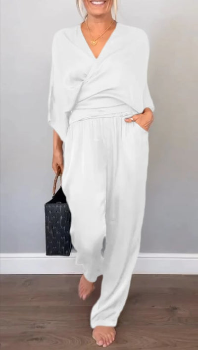 Vita | Casual V-Neck Set