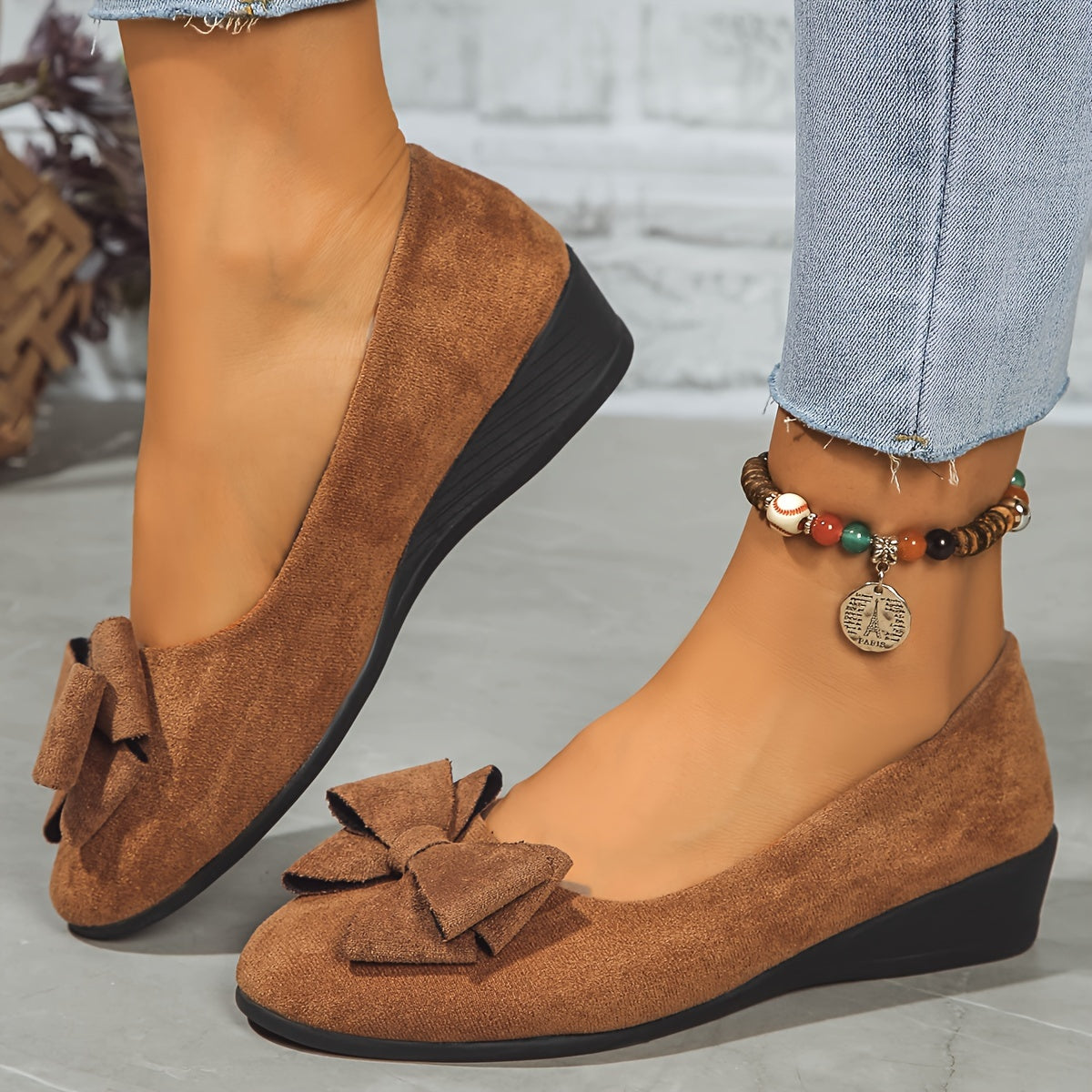 Heather – Comfortable ballet flats with refined support