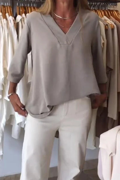Stassi | Classic Edge Long Sleeve Shirt