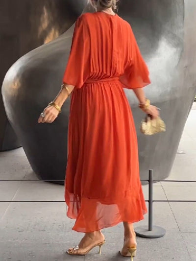 Syla | Cozy Flowing Maxi Dress