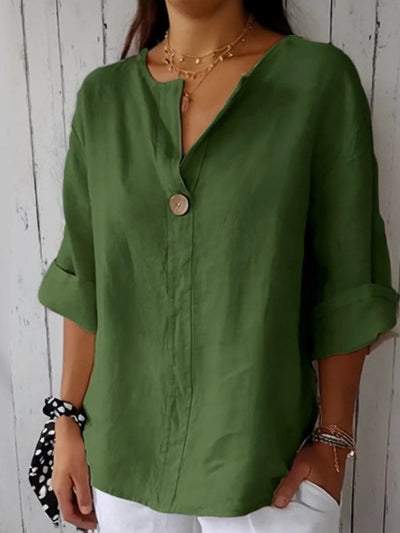 Denzelle | Versatile Button Detail Blouse