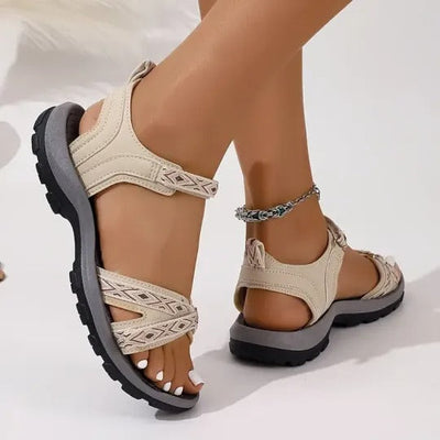 Liera | Patchwork Design Sandals