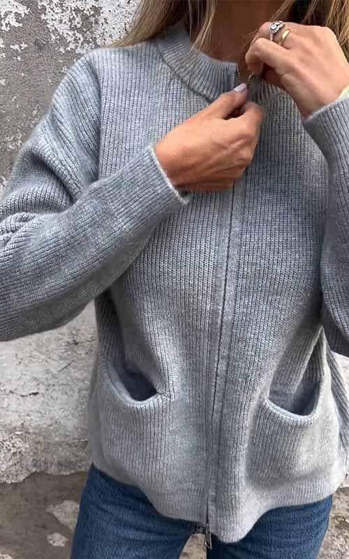 Oriana | Classic Zip-Up Jacket