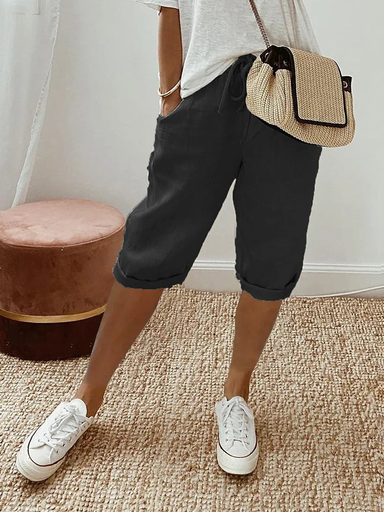 Clelia | Casual Summer Drawstring Pants