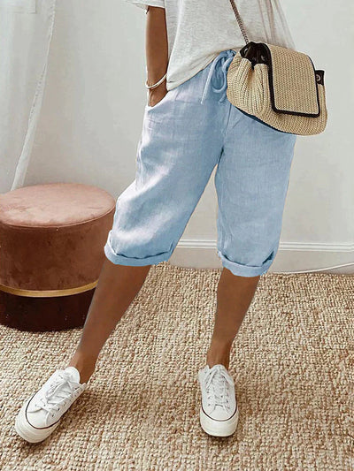 Clelia | Casual Summer Drawstring Pants