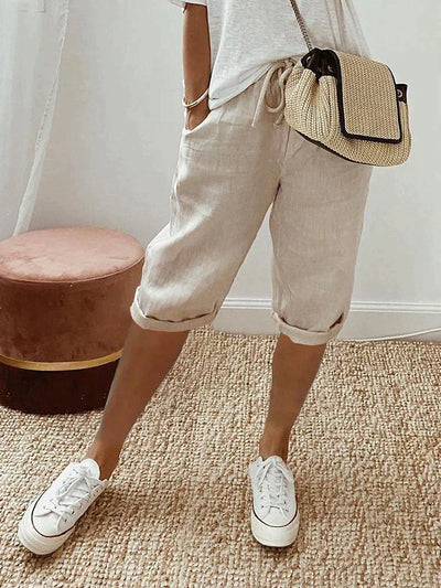 Clelia | Casual Summer Drawstring Pants