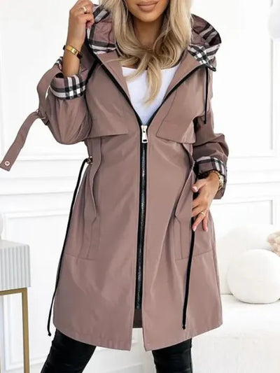 Orla - Waterproof and Windproof Zip Coat
