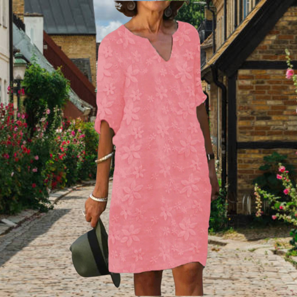 Judith | Cozy Floral Charm Dress