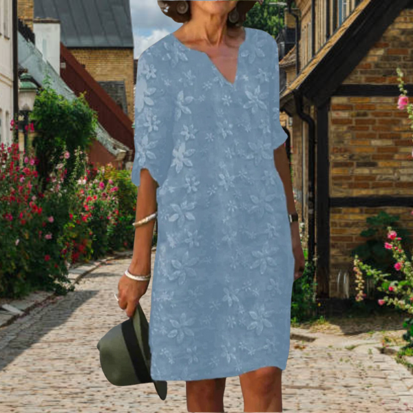Judith | Cozy Floral Charm Dress