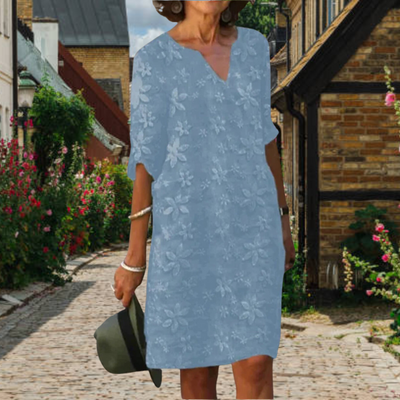 Judith | Cozy Floral Charm Dress