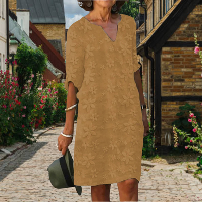 Judith | Cozy Floral Charm Dress