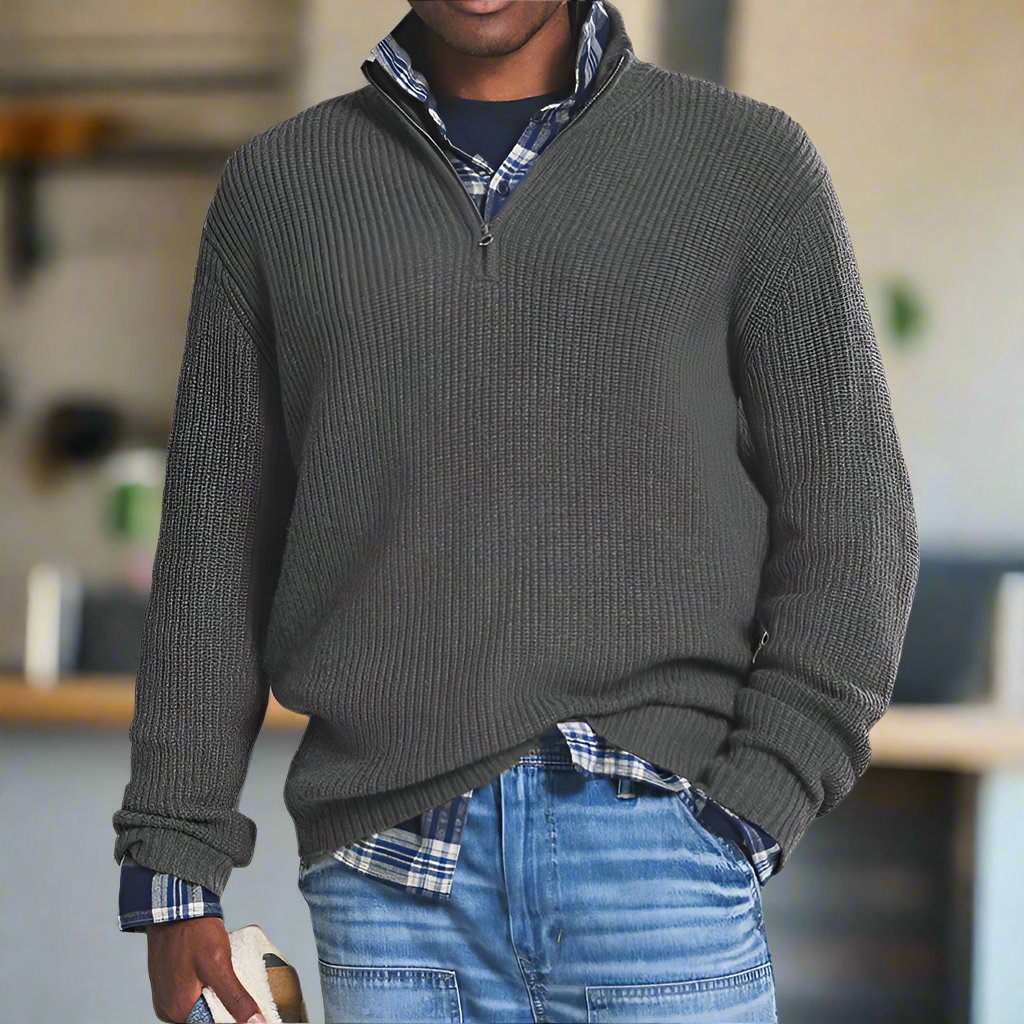 Orson | Zip-up Sweater