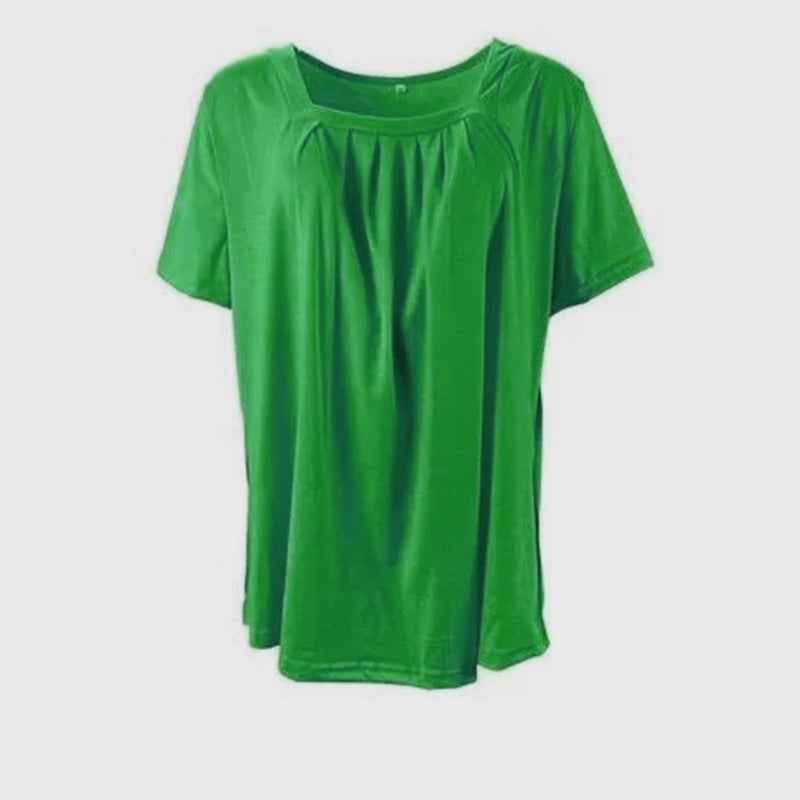 Tishia | Casual Square Neck Top