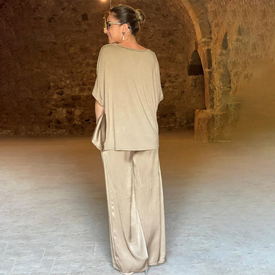 Devyn | Elegant V-Neck Two-Piece Set