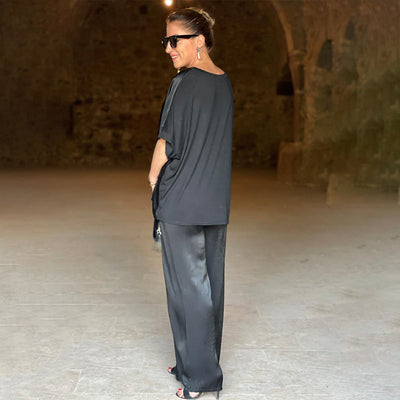 Devyn | Elegant V-Neck Two-Piece Set