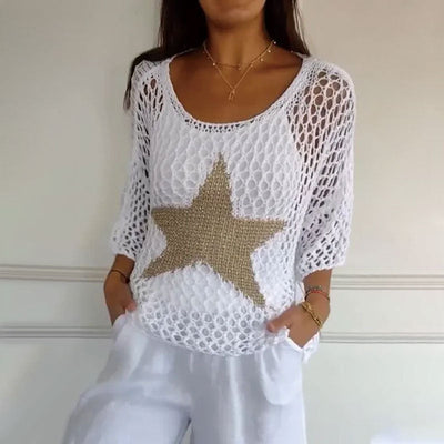 Mila | Stylish Mesh Top