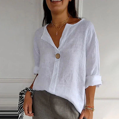 Denzelle | Versatile Button Detail Blouse