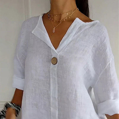Denzelle | Versatile Button Detail Blouse