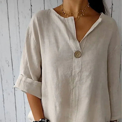 Denzelle | Versatile Button Detail Blouse