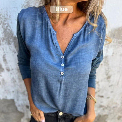 Wren | Simple Chic Long-Sleeve Blouse