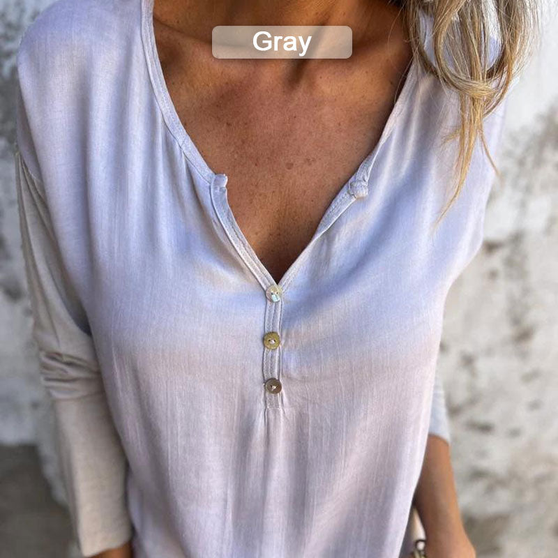 Wren | Simple Chic Long-Sleeve Blouse