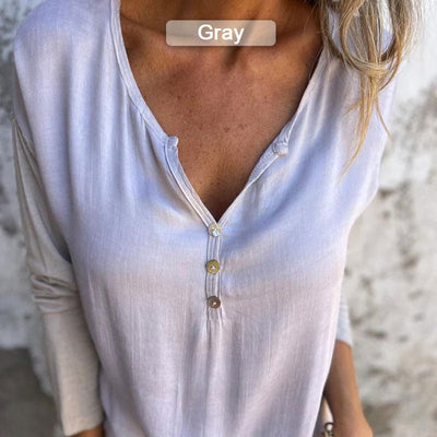 Wren | Simple Chic Long-Sleeve Blouse