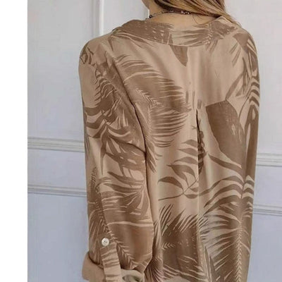 Willara | Stylish V-Neck Print Blouse