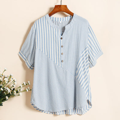 Winette | Everyday Ease Striped Blouse