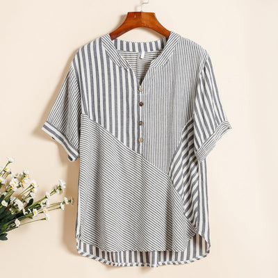 Winette | Everyday Ease Striped Blouse