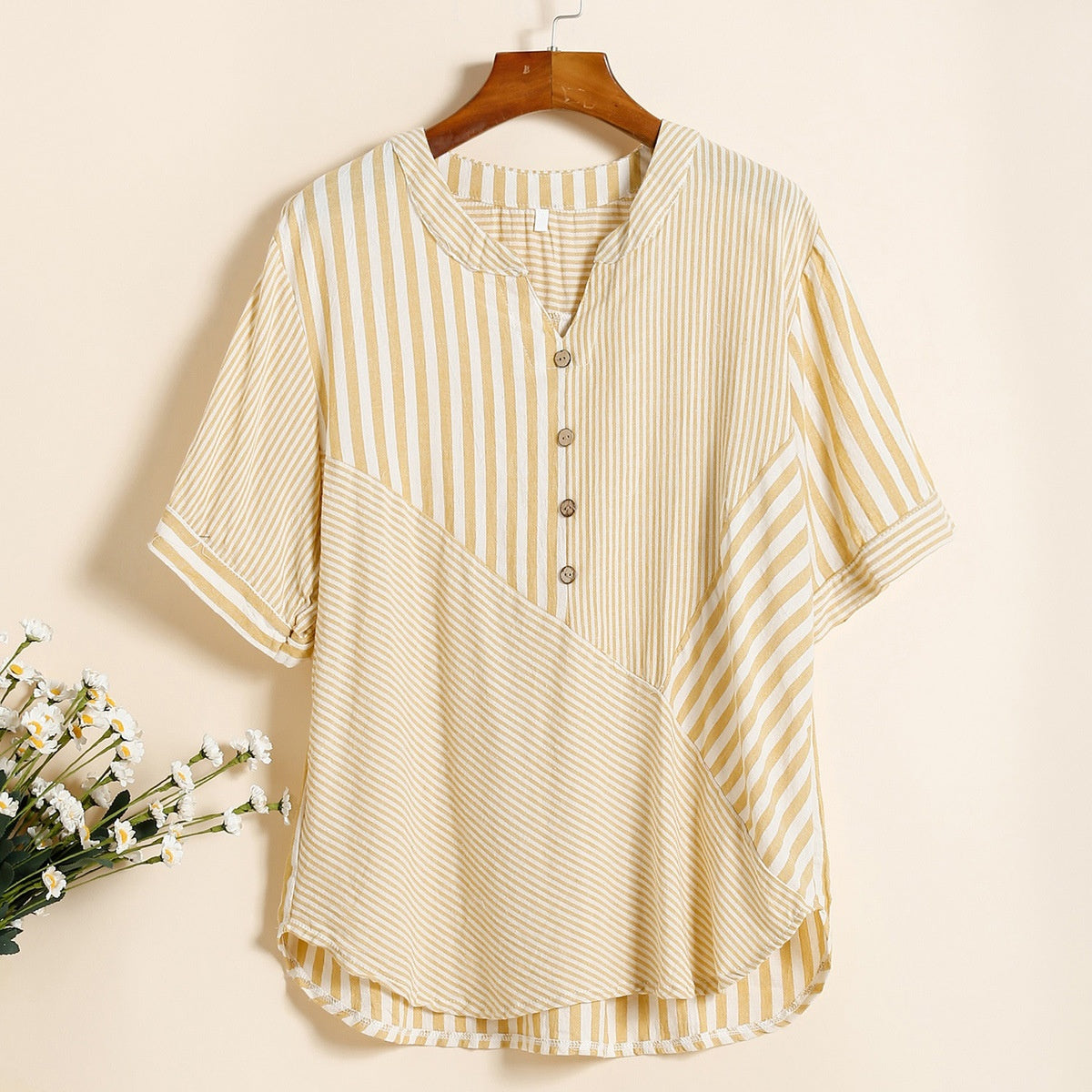 Winette | Everyday Ease Striped Blouse