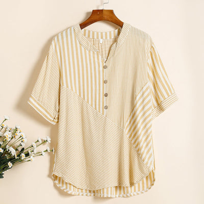 Winette | Everyday Ease Striped Blouse