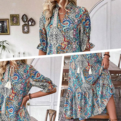 Reanna | Summer Bloom Boho Dress