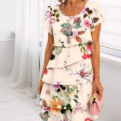 Ivelyn | Dewdrop Floral Dress