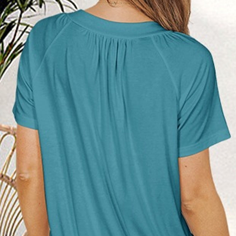 Doris | Casual Charm Pleated Top