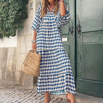 Shira | Effortless Boho V-Neck Dress