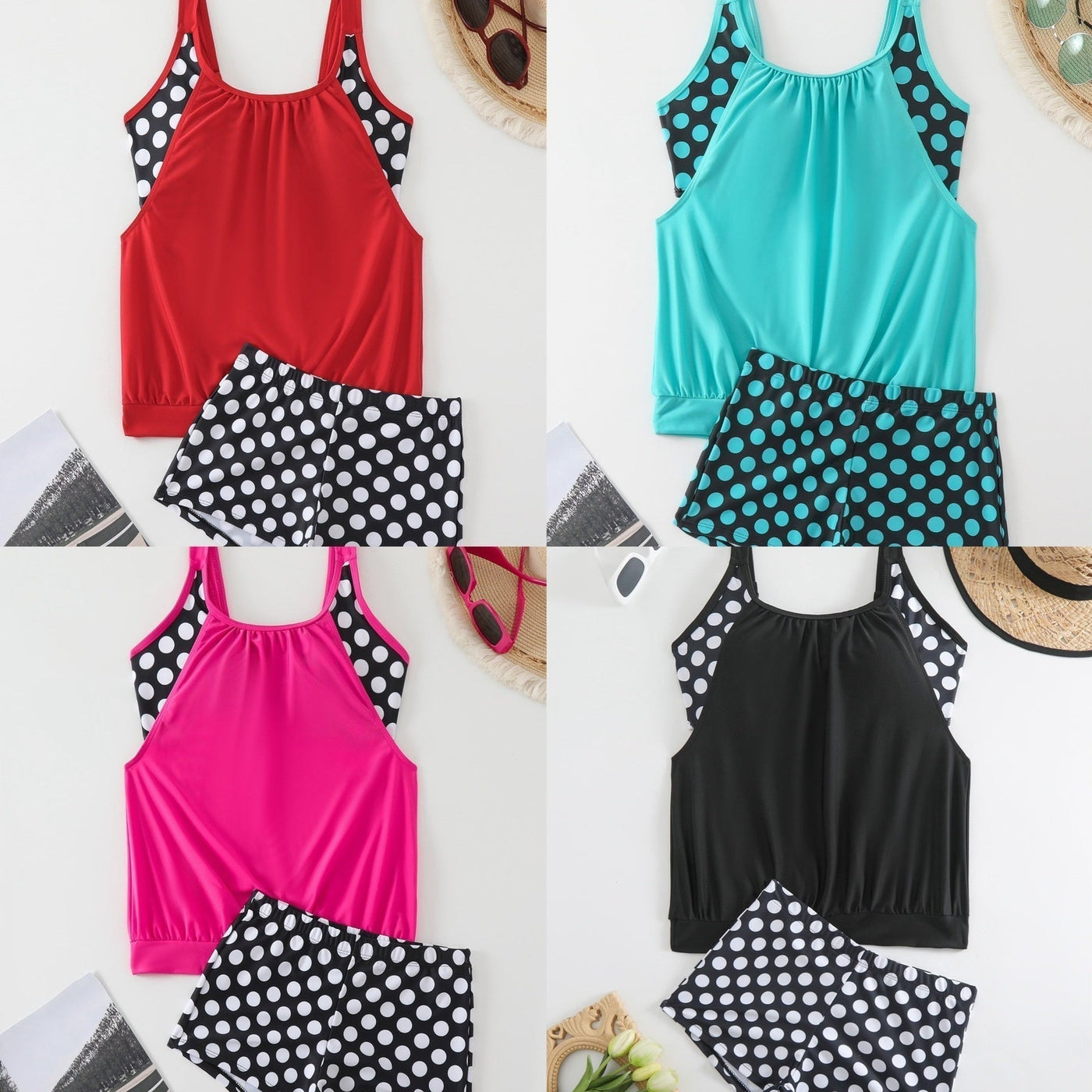 Tory | Chic Polka Dot Swim Set
