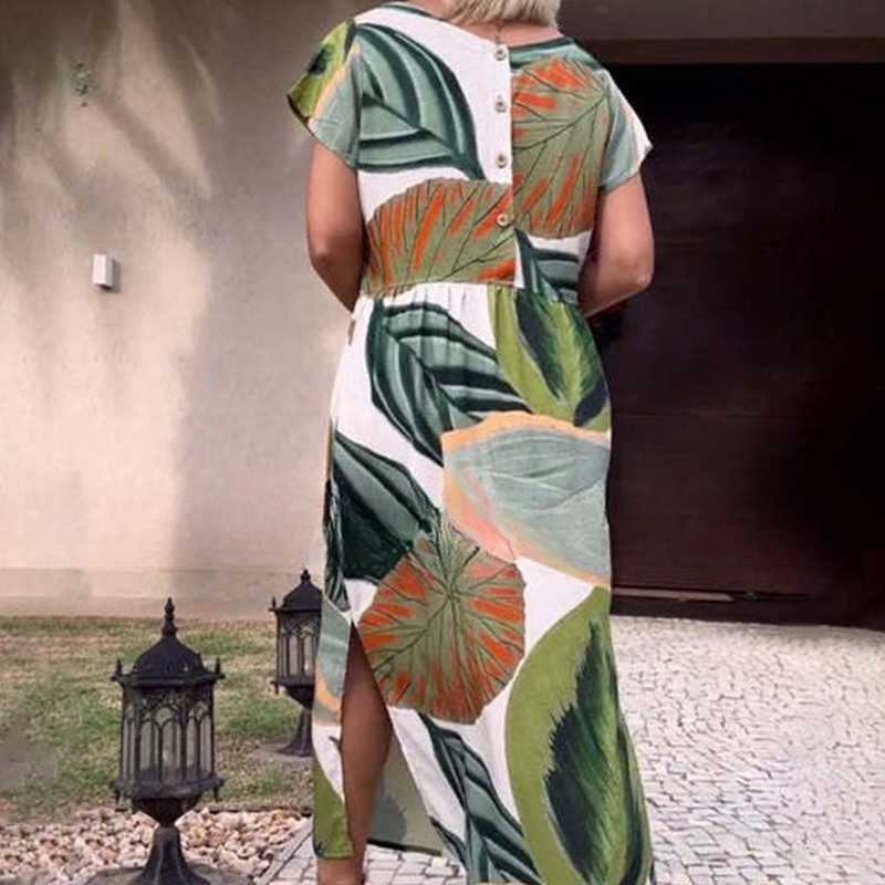 Sarai | Chic Round-Neck Dress