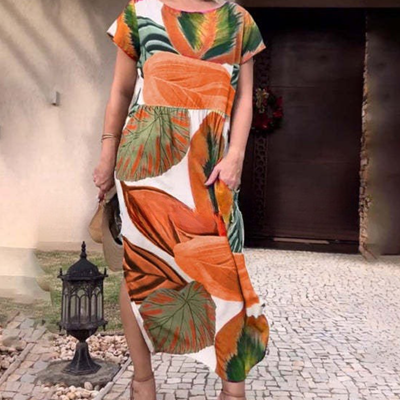 Sarai | Chic Round-Neck Dress