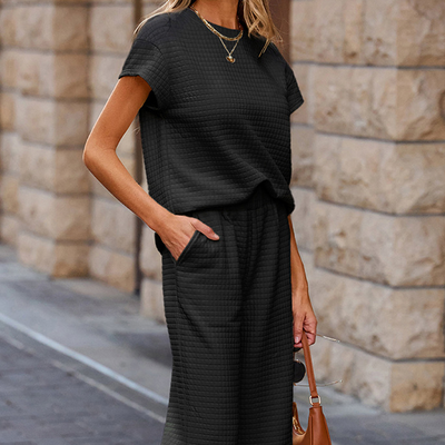 Corinne | Cozy Sweater and Relaxed Pants Set